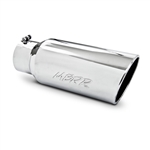 MBRP Universal Tip, 7" O.D., Rolled End, 5" inlet 18" in length, T304  -- T5127
