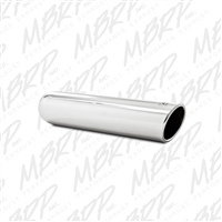 MBRP Universal Universal 3.5" OD, 2.25" inlet, 16" in length, Angled Cut Rolled End, weld on, T304  -- T5131